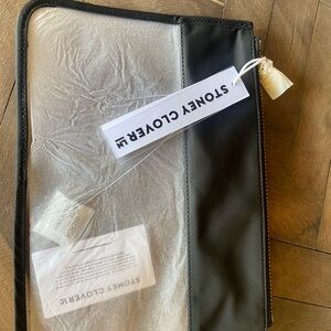 Stoney Clover Lane Noir Flat Pouch